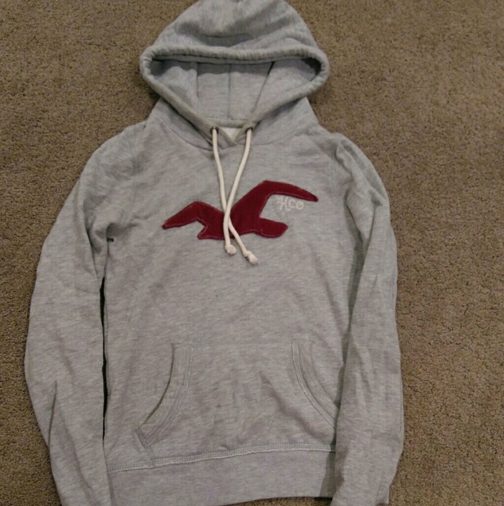 Gray Hollister Hoodie